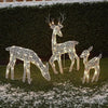 LED Christmas Reindeer Family Light Decoration Set