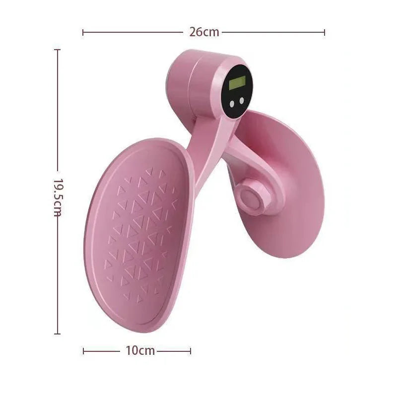 Smart Counting Pelvic Floor & Thigh Trainer – Pink