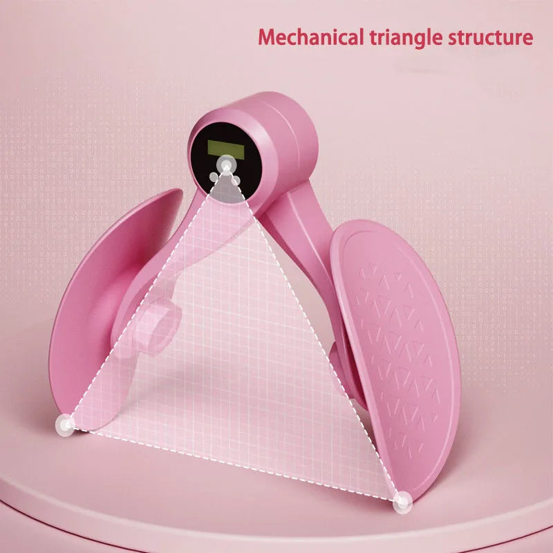 Smart Counting Pelvic Floor & Thigh Trainer – Pink