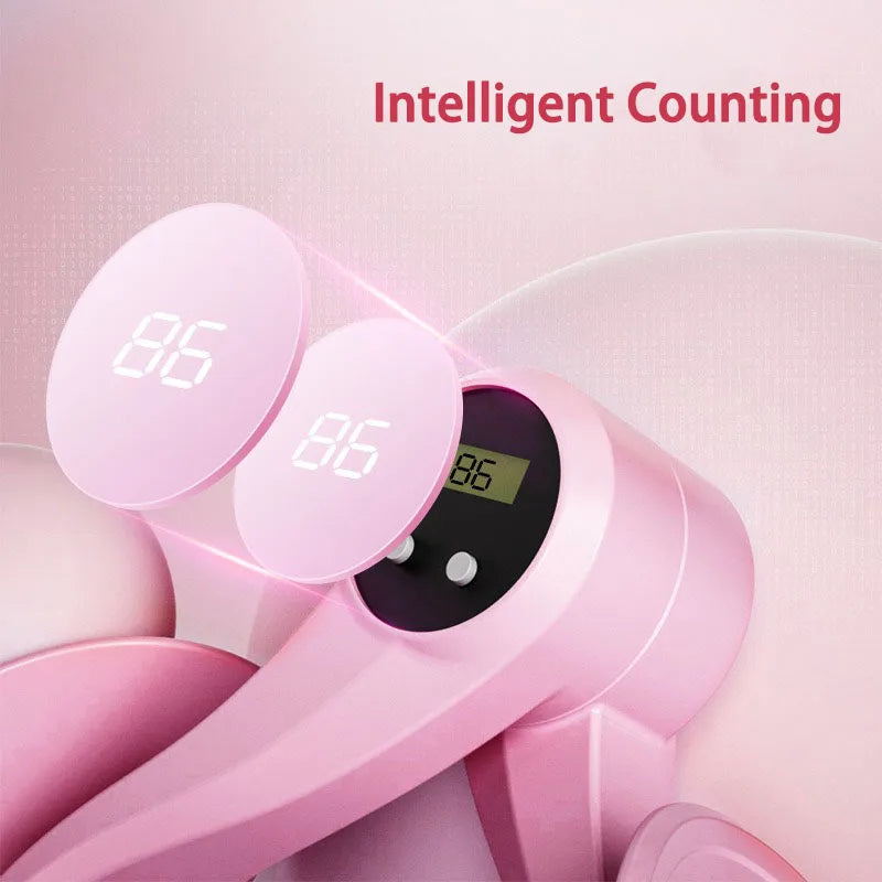 Smart Counting Pelvic Floor & Thigh Trainer – Pink