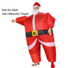 Inflatable Santa Costume Self-Expanding Christmas Suit Funny Party Outfit