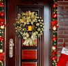 Snowman Christmas Wreath Fruit & Nut Décor