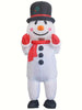 Inflatable Christmas Snowman Decoration for Parties & Outdoor Display