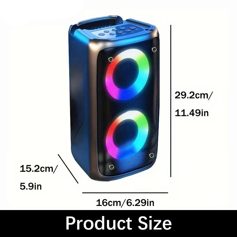 Large Wireless Bluetooth Speaker with Deep Bass
