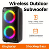 Large Wireless Bluetooth Speaker with Deep Bass