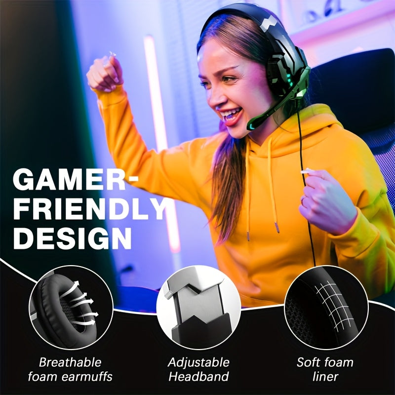 PS5 Wired Gaming Headset – 40mm Surround Sound