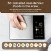 Smart Digital Kitchen Scale with Nutrition Calculator & App