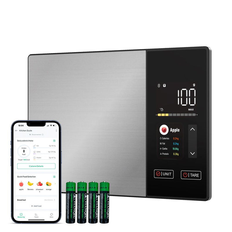Smart Digital Kitchen Scale with Nutrition Calculator & App