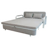 Eeeza 2-in-1 Convertible Sofa Bed with Hidden Storage 128cm Grey