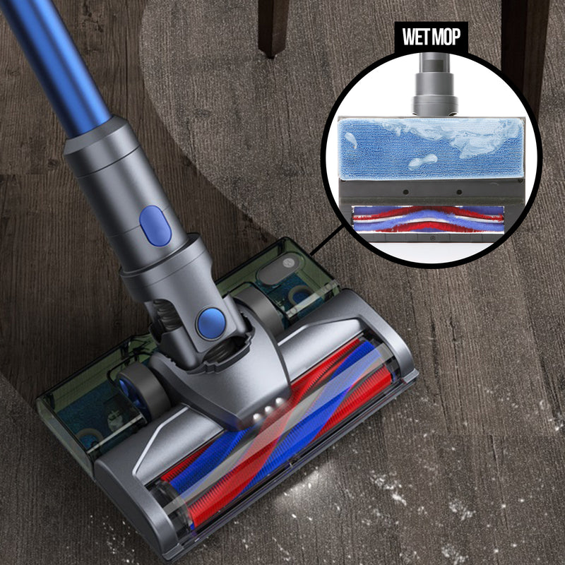 MyGenie H2O Pro 2-in-1 Cordless Stick Vacuum – Blue