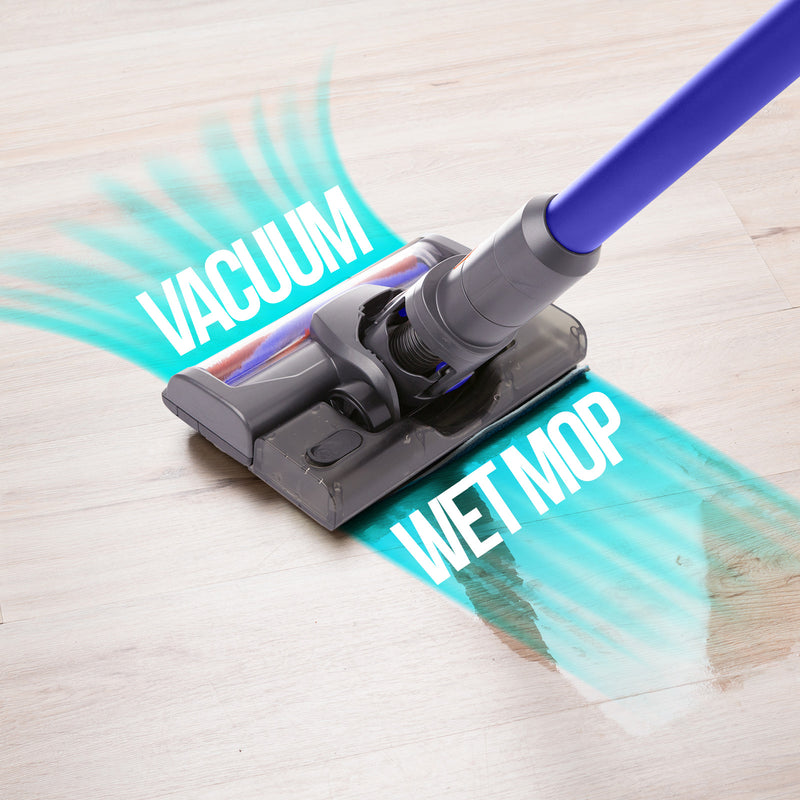 MyGenie H2O Pro 2-in-1 Cordless Stick Vacuum – Blue