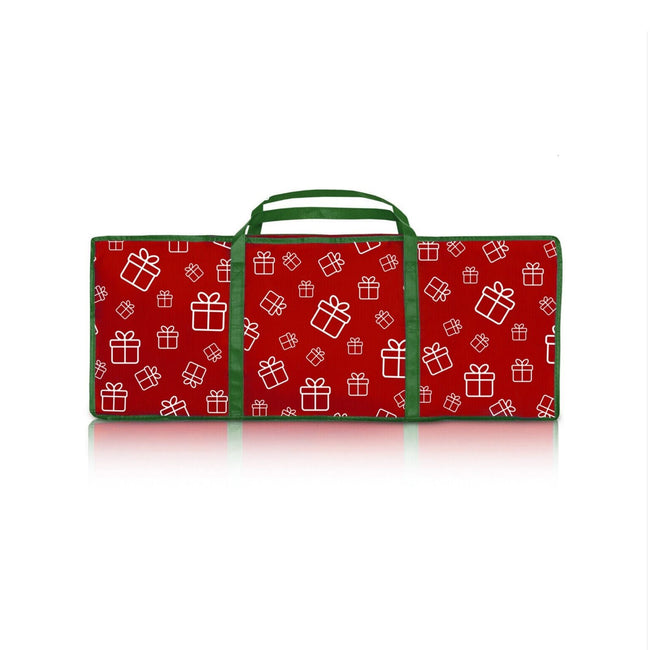 Christmas Wrapping Paper Storage Bag with Scissors Set