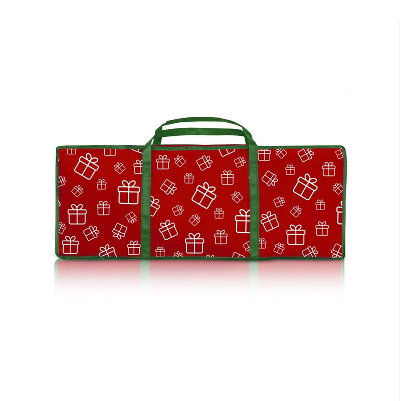 Christmas Wrapping Paper Storage Bag with Scissors Set