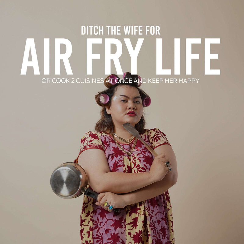 Kitchen Couture 10L Dual View Air Fryer – Stainless Steel