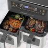 Kitchen Couture 10L Dual View Air Fryer – Stainless Steel