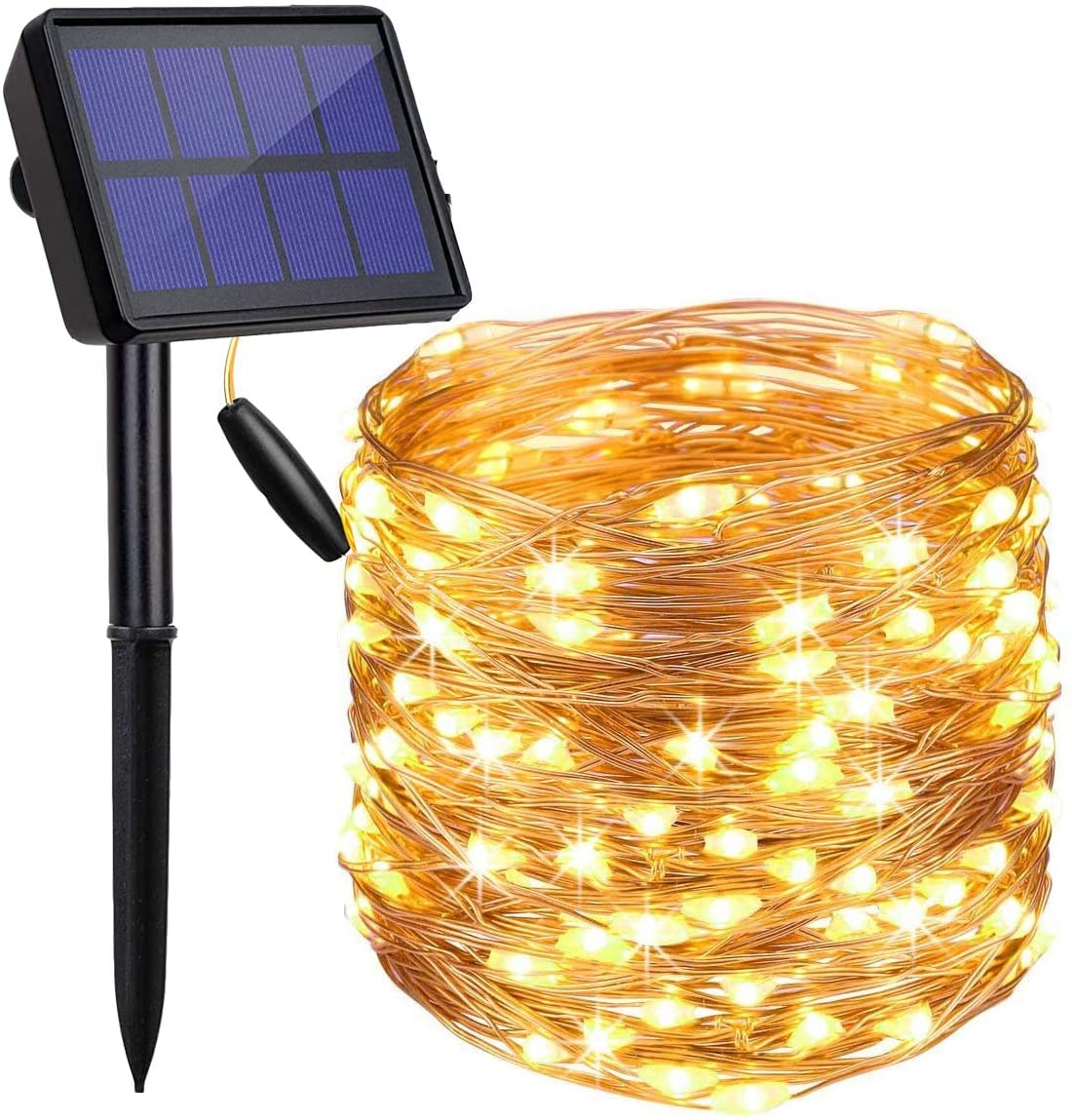 LED Solar 200 LED Fairy Light Outdoor