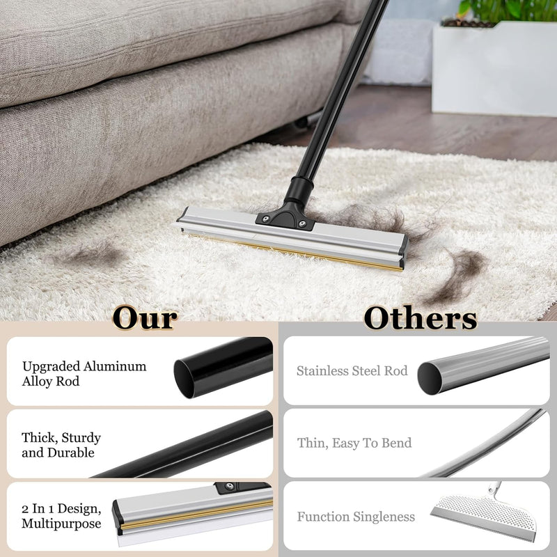 CARLA HOME Pet Hair Remover Broom