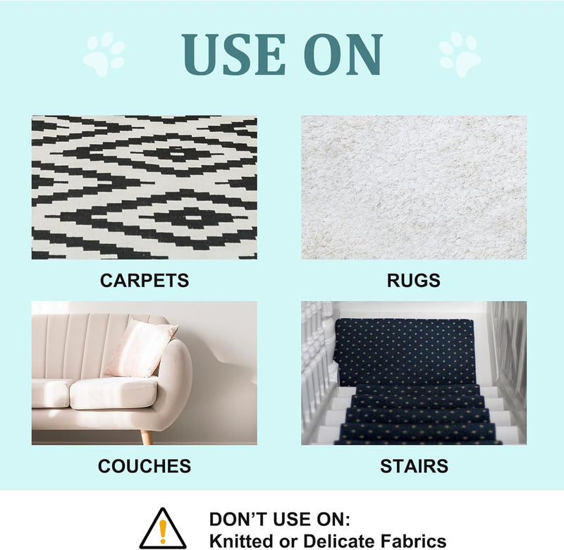 CARLA HOME Pet Hair Remover Broom