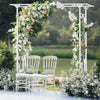 Metal Garden Arch Arbor – Wedding Pergola Trellis