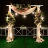 Metal Garden Arch Arbor – Wedding Pergola Trellis