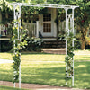 Metal Garden Arch Arbor – Wedding Pergola Trellis