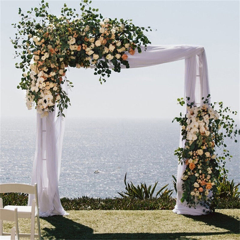 Metal Garden Arch Arbor – Wedding Pergola Trellis