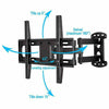Full Motion TV Wall Mount Bracket – 27–55" for Samsung, TCL, Hisense