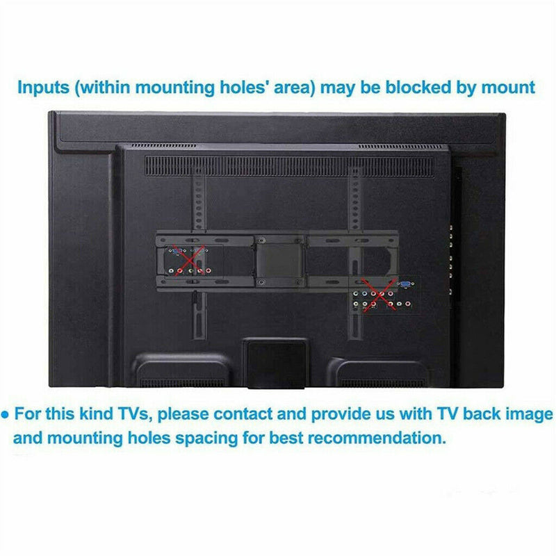 Full Motion TV Wall Mount Bracket – 27–55" for Samsung, TCL, Hisense