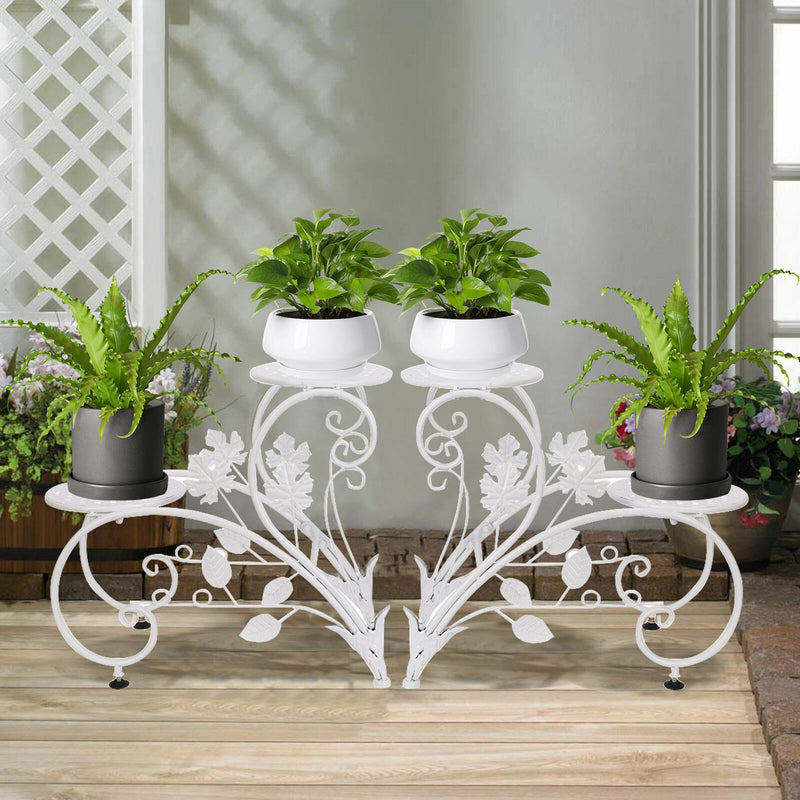 Set of 2 Plant Stands – Wedding & Garden Flower Display