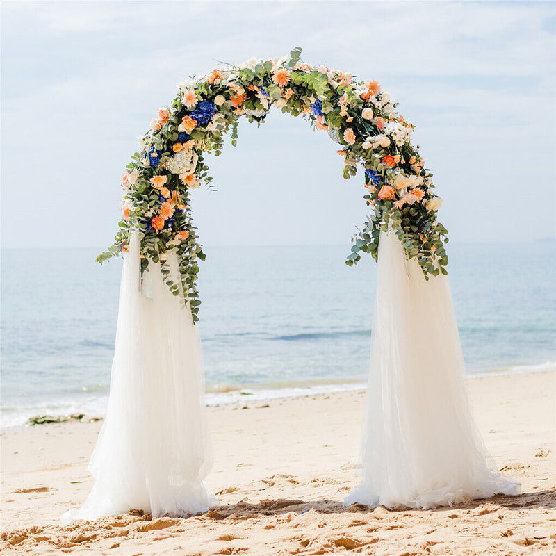 Metal Wedding Arch Garden Arbor – Floral Stand Indoor/Outdoor
