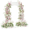 Metal Wedding Arch Garden Arbor – Floral Stand Indoor/Outdoor