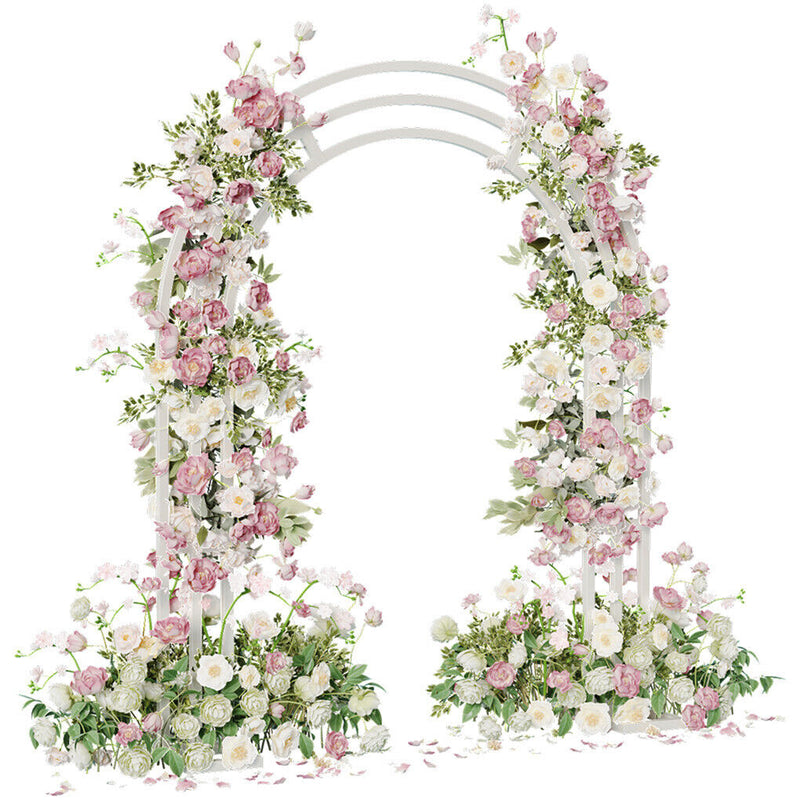 Metal Wedding Arch Garden Arbor – Floral Stand Indoor/Outdoor