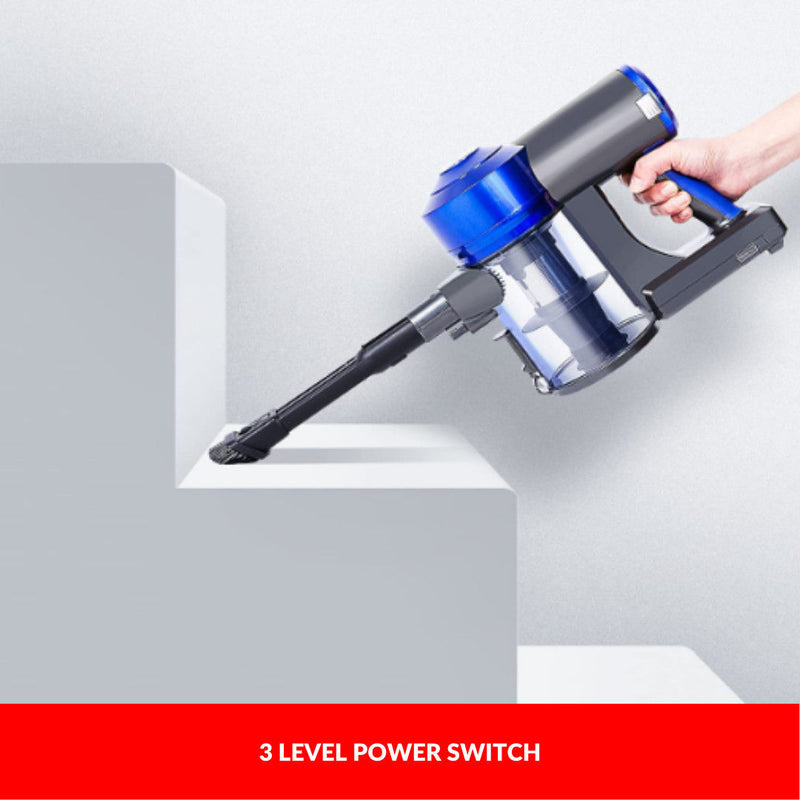 Enigma V8 22.2V Cordless Stick Vacuum Cleaner – Blue w/ Toolkit