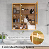 Bathroom Wall Cabinet Mirror 55.5cm – Medicine Storage