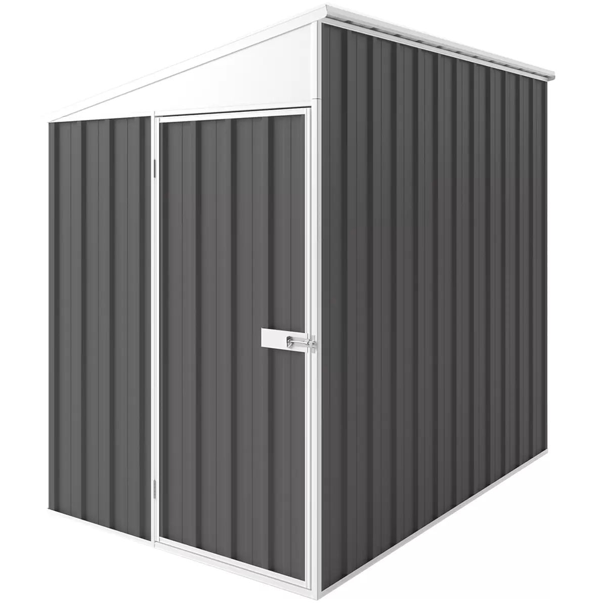 Skillion Roof Garden Shed 1.5x2.25m – Slate Grey