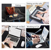 Portable Laptop Desk with Device Ledge, Mouse Pad & Phone Holder – Black 40CM