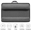 Portable Laptop Desk with Device Ledge, Mouse Pad & Phone Holder – Black 40CM