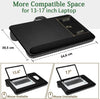 Portable Laptop Desk with Device Ledge, Mouse Pad & Phone Holder – Silver 40CM