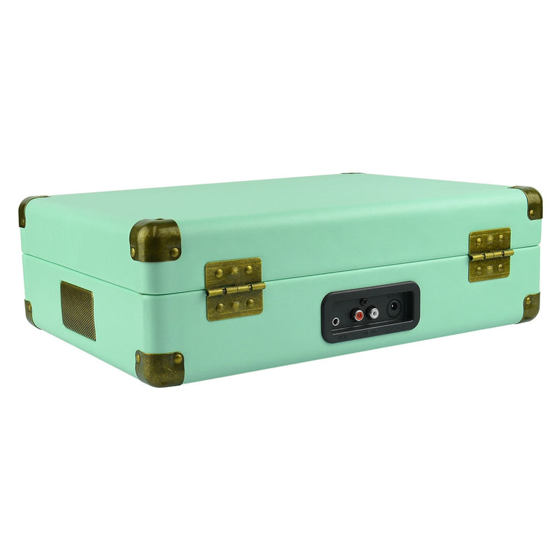 Mbeat Tiffany Blue Retro Turntable