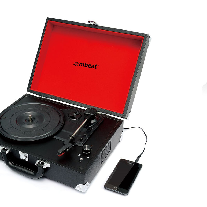Mbeat USB Briefcase Turntable