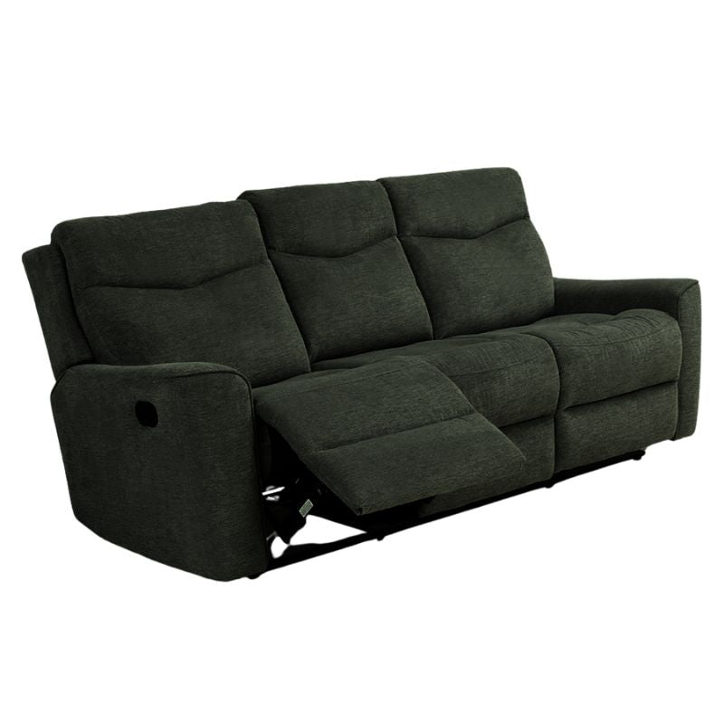 Cosmic Dark Grey 3+2 Seater Fabric Recliner Sofa Set – Manual