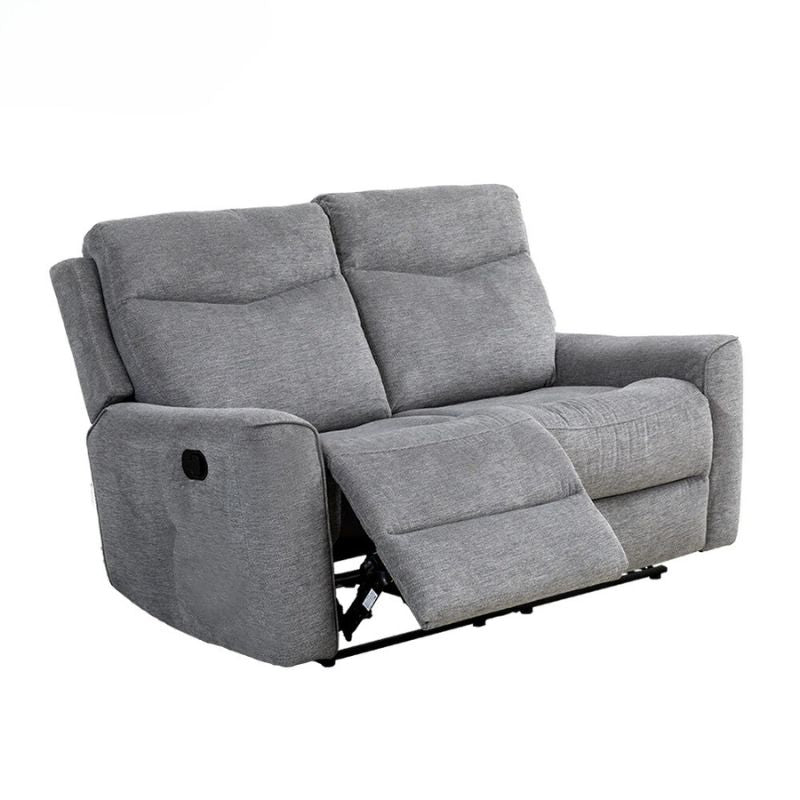 Cosmic Light Grey 3+2 Seater Fabric Recliner Sofa Set – Manual