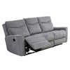 Cosmic Light Grey 3+2 Seater Fabric Recliner Sofa Set – Manual