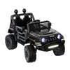 Jeep-Style Kids Electric Ride-On Car with Remote – Black