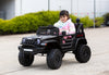 Jeep-Style Kids Electric Ride-On Car with Remote – Black