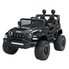 Jeep-Style Kids Electric Ride-On Car with Remote – Black