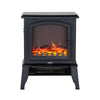 2kW Electric Fireplace Heater with Realistic Log Flame