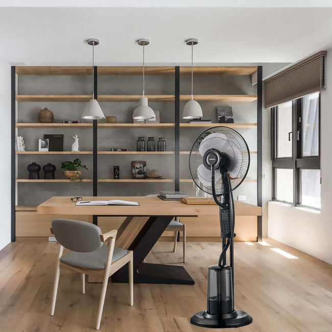 Misting Air Cooling Fan – Freestanding 40cm with Remote