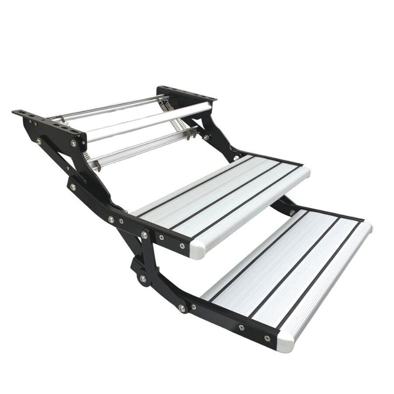 Aluminium Double Folding Caravan Steps