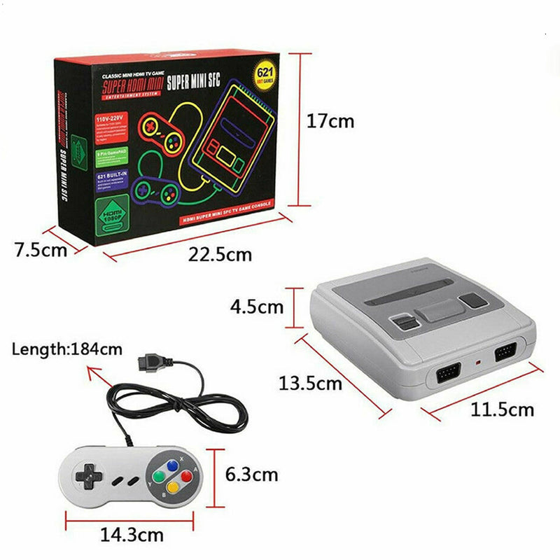 621-in-1 Retro Mini Game Console